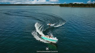 Bootstour mit Funtube auf dem Geierswalder See im Lausitzer Seenland [upl. by Lovering]