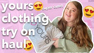 NEW IN SPRINGSUMMER YOURS CLOTHING PLUS SIZE TRY ON HAUL  gingham dresses and more [upl. by Fabrin]