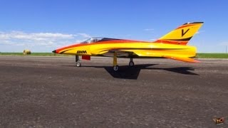 RC ADVENTURES  BVM BANDiT  JetCat P100 Turbine RC JET [upl. by Chavaree]