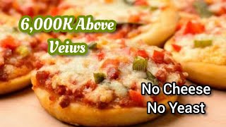 Lockdown Mini Pizza Without OvenYeastMayoCheese Eid Special Recipe MazayMazayKKhane [upl. by Eentihw]