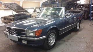 Mercedes 350 SL Restoration R107 [upl. by Marigolda]