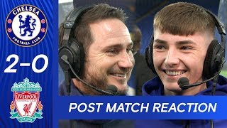 Lampard amp Gilmour React To Outstanding Win  Chelsea 20 Liverpool  FA Cup  Post Match Reaction [upl. by Kyne937]