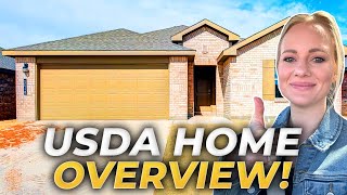 USDA Home Tour Eligible USDA Loans in New Lubbock TX Neighborhoods REVEALED  Lubbock Texas Living [upl. by Yhprum]