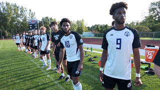 Hobart vs Nazareth Mens Soccer 91124 [upl. by Annuhsal]