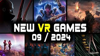 Great new VR games to play in September 2024 [upl. by Prendergast830]