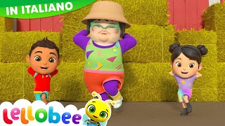 La Danzaallenamento  Cartoni animati  Canzoni per bambini in Italiano🎵  Lellobee🐝 [upl. by Arraek695]