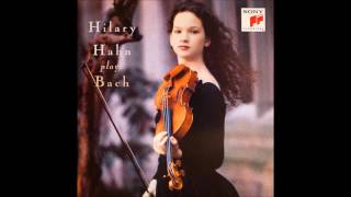 Bach Partita No2 in D minor BWV 1004  Hilary Hahn 432Hz [upl. by Ateiluj]