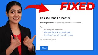 How to Fix This Site Cant be Reached Error  This Site Cant be Reached Problem Solved [upl. by Jeromy]