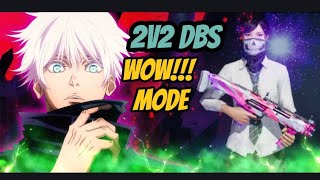 new wow mode dbs 2v2 gameplay  bgmi wow mode dbs gun game code  10 [upl. by Donatelli583]