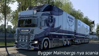 Bygger Malmbergs Nya scania Ets2149 promods [upl. by Anaihsat]