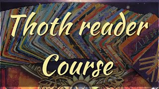 THOTH Tarot Reading Course  Majors 1 [upl. by Xxam]