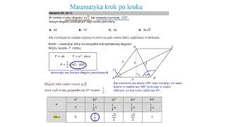 Zadanie 20  Matura z matematyki 2023 poziom podstawowy [upl. by Reivax]