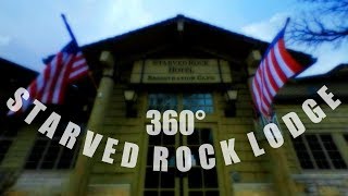 360° Virtual Reality VR Tour of Starved Rock Lodge 4K [upl. by Aryaz]