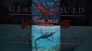 Plesiosaurus VS Giant Squid edit animals 1v1 [upl. by Ardnoyek776]