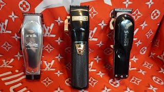 Top 3 Barber Clippers To Buy Which is Better My Honest Review 2020 [upl. by Liddle352]