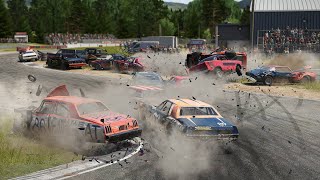 racen zonder regels in wreckfest [upl. by Mayworm806]