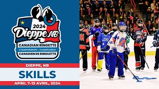 Canadian Ringette Championships Skills Competition 2024 [upl. by Prima893]