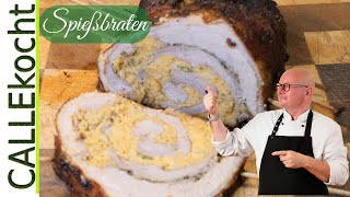 Rollbraten im Backofen selber machen Omas Rezept mit super Kruste [upl. by Savory]