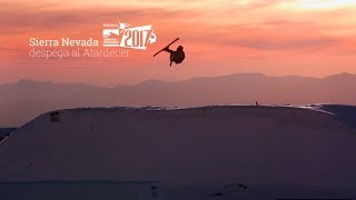 Sierra Nevada 2017 despega sobre el atardecer de Granada [upl. by Ecylla216]