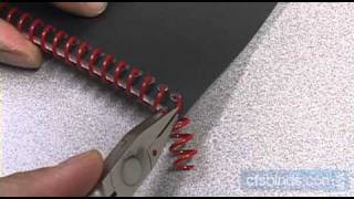 How To Properly Crimp Coil Bound Books [upl. by Trebmer]