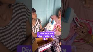 Divya ko puchhe bina video dal ab kya hoga  What can I put in a birthday gift box shorts gift [upl. by Henson]