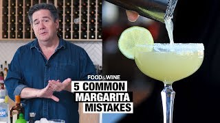 How to Make a Margarita and 5 Mistakes to Avoid  Bottle Service [upl. by Anitnegra]