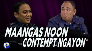 PMaj Laraga na Nagpatumba kay Mayor Espinosa Contempt dahil sa Pagsisinungaling [upl. by Sixela]