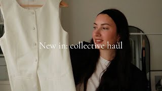 Clothing Haul MANGO amp Kookai Haul and Try On [upl. by Kynan]