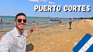 PUERTO CORTES Honduras  ¡El puerto mas IMPORTANTE de Centroamerica  Playas a REVENTAR 🏝️☀️🚤 [upl. by Akitnahs890]