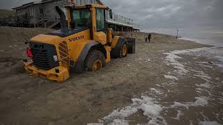 Nasleep van storm Pia in Egmond aan Zee [upl. by Aubrette977]