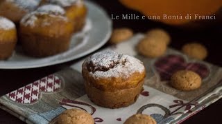 Muffin alla zucca e amaretti [upl. by Melnick]