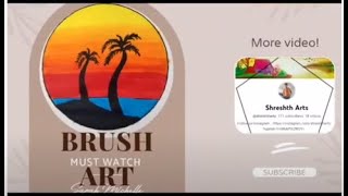 How to make painting with BRUSH Paint step by step watch full vdo [upl. by Udelle]