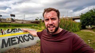 I cross the USMexico border in Laredo TX [upl. by Brunhild]