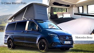 2024 New Mercedes VClass Marco Polo Combines the elegance with the practicality of a Camper [upl. by Julieta]