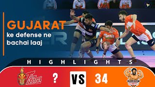 Pro Kabaddi League 8 Highlights M105  Telugu Titans vs Gujarat Giants [upl. by Nnylram]