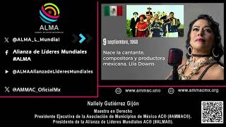 ALMA® Efemérides México 09 de septiembre de 1968 nace Lila Downs cantante compositora actriz [upl. by Doscher]