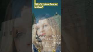 Why Scripture Context Matters bibleverse [upl. by Amhsirak]