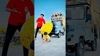 New mini dj vs big Balloon Experiment😱😱 mini dj ke andar fus gya  Amazing mini dj short video [upl. by Nylcaj]