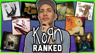 KORN discography deep dive WORST to BEST [upl. by Faythe463]