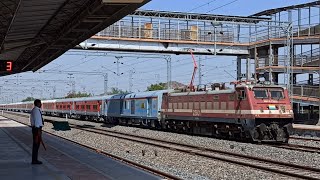 First LHB Run of 14701 Aravali Express [upl. by Orwin]