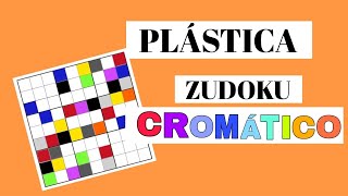 Plástica 1  SUDOKU CROMÁTICO  Arte en Cuarentena 7mo Grado [upl. by Krusche]