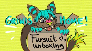 Griwi Fursuit Unboxing [upl. by Barbe521]