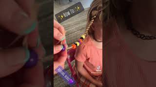 Tutorial How to add beads to braids [upl. by Carilyn237]