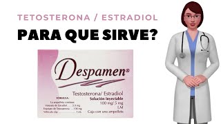 TESTOSTERONA ESTRADIOL que es y para que sirve testosterona estradiol inyectable como usar [upl. by Marras265]