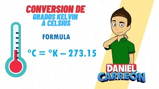 CONVERSIÓN DE GRADOS KELVIN A CELSIUS Super fácil  Para principiantes [upl. by Amikat]