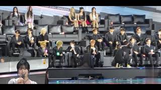 240106 GDA Idol Reaction IVE Best Digital Song  38th Golden Disc Awards [upl. by Fellows]