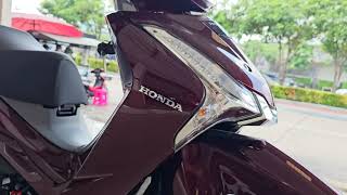 2023 Honda Wave 125i Burgundy Red [upl. by Nowahs]