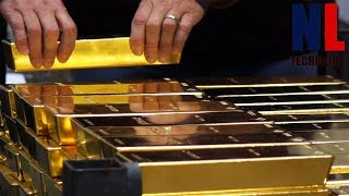 Amazing Melting Pure Gold Technology  Modern Gold Coins and Bars Manufacturing Process [upl. by Tlihcox]