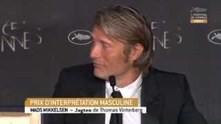 Mads Mikkelsen French Award Winners Press Conference [upl. by Ranie192]