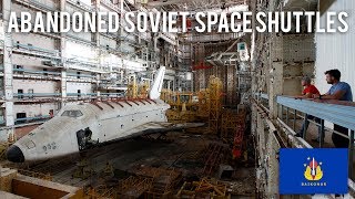 URBEX  Abandoned Soviet Space Shuttles Buran in Baikonur [upl. by Rossen436]